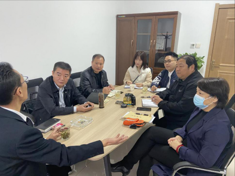 筑牢安全防線，沖刺年度目標--集團公司領導到泰弘公司、榮弘公司 檢查指導工作